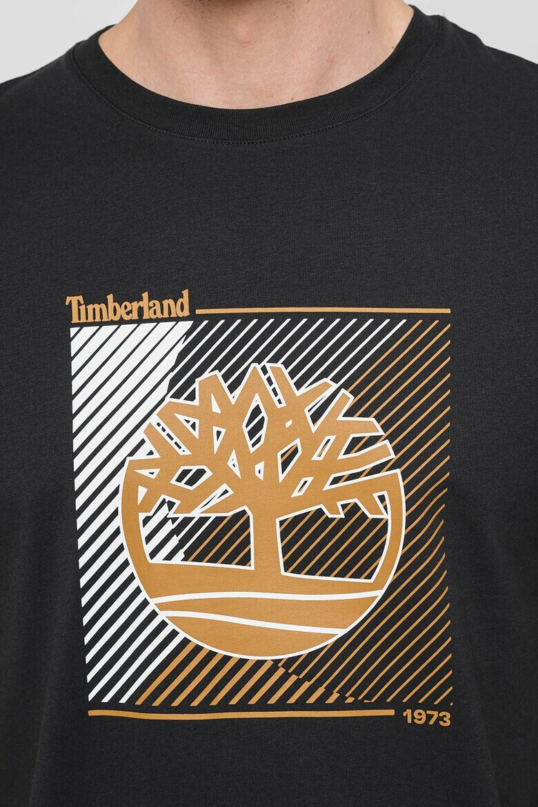 Timberland Памучна тениска с лого - Pepit.bg