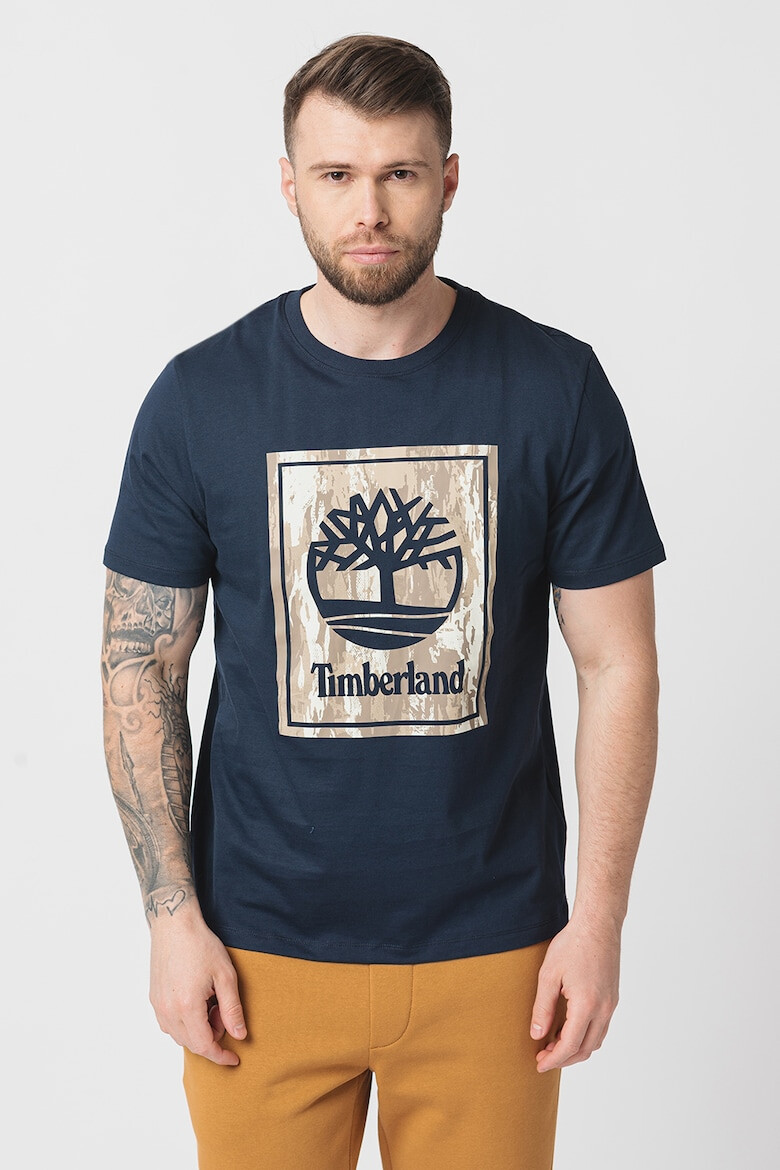 Timberland Тениска Camo с лого - Pepit.bg