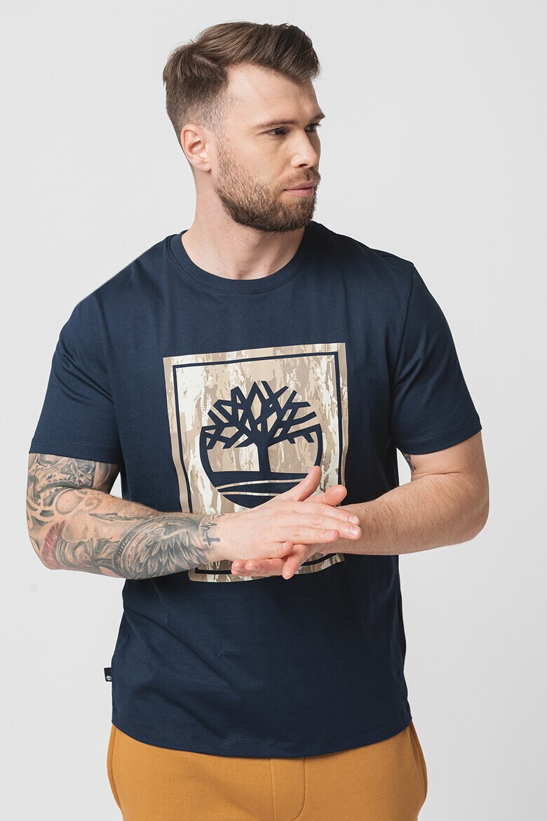 Timberland Тениска Camo с лого - Pepit.bg