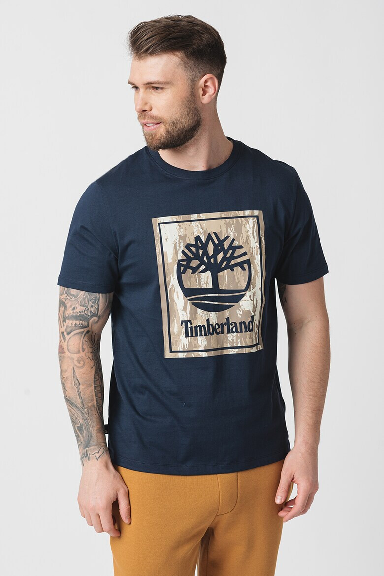 Timberland Тениска Camo с лого - Pepit.bg