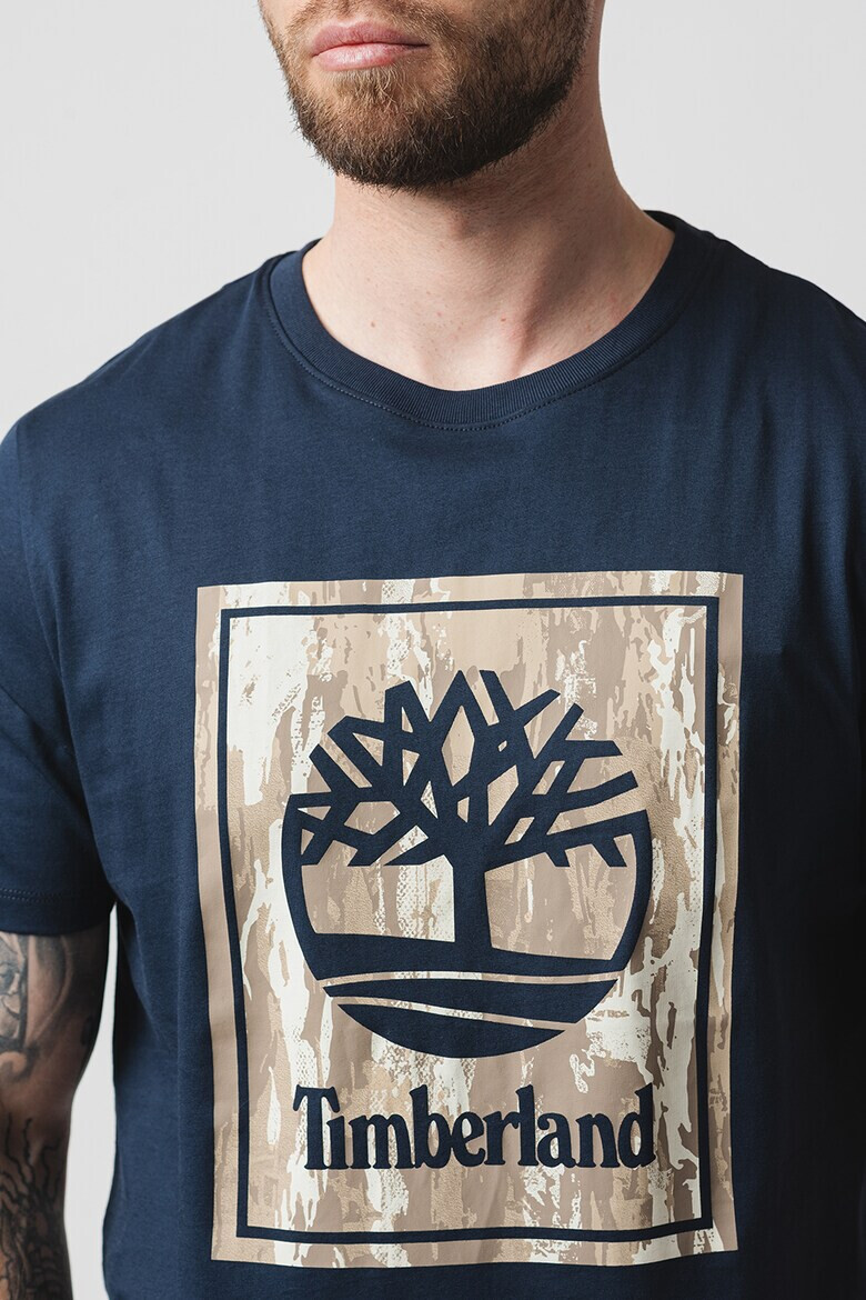 Timberland Тениска Camo с лого - Pepit.bg