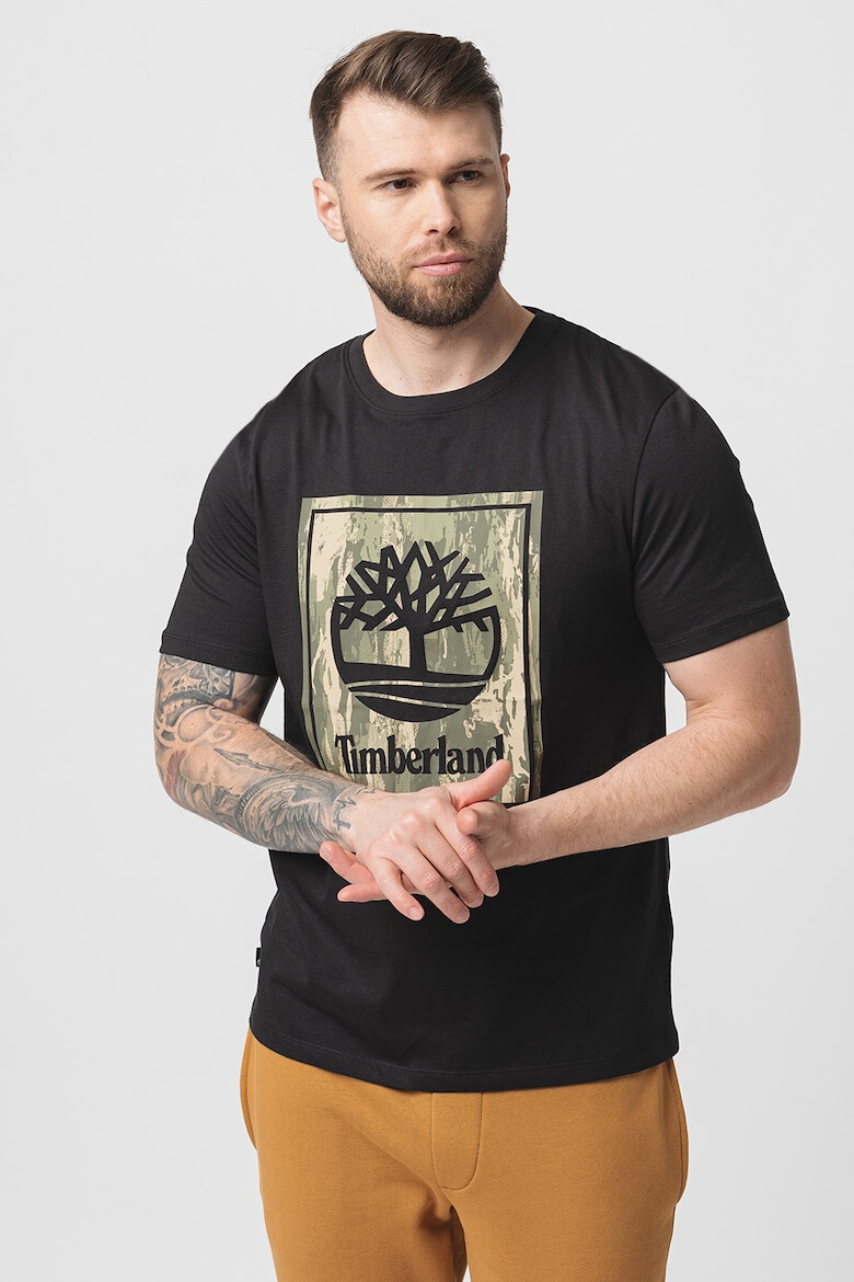 Timberland Тениска Camo с лого - Pepit.bg
