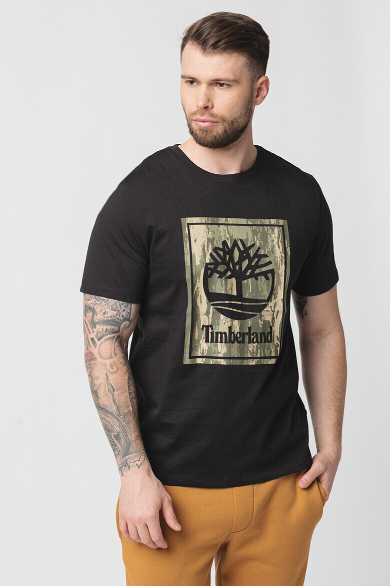 Timberland Тениска Camo с лого - Pepit.bg