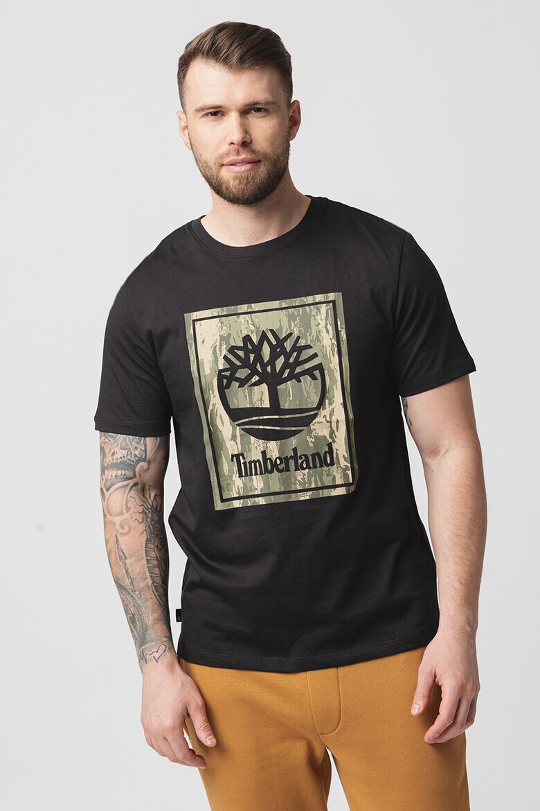 Timberland Тениска Camo с лого - Pepit.bg