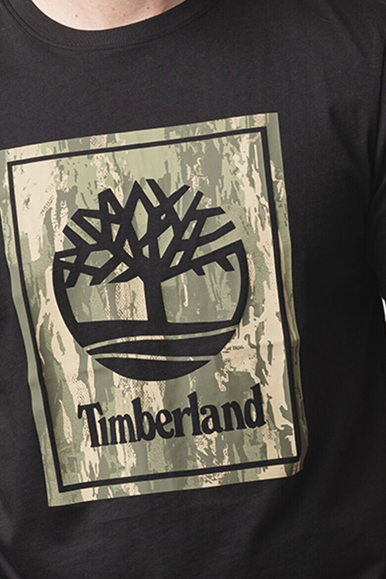 Timberland Тениска Camo с лого - Pepit.bg