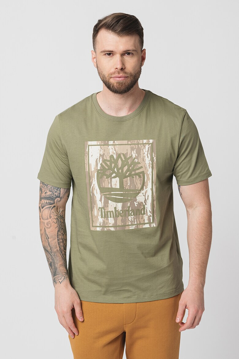 Timberland Тениска Camo с лого - Pepit.bg
