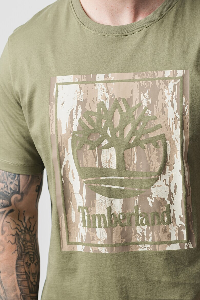 Timberland Тениска Camo с лого - Pepit.bg