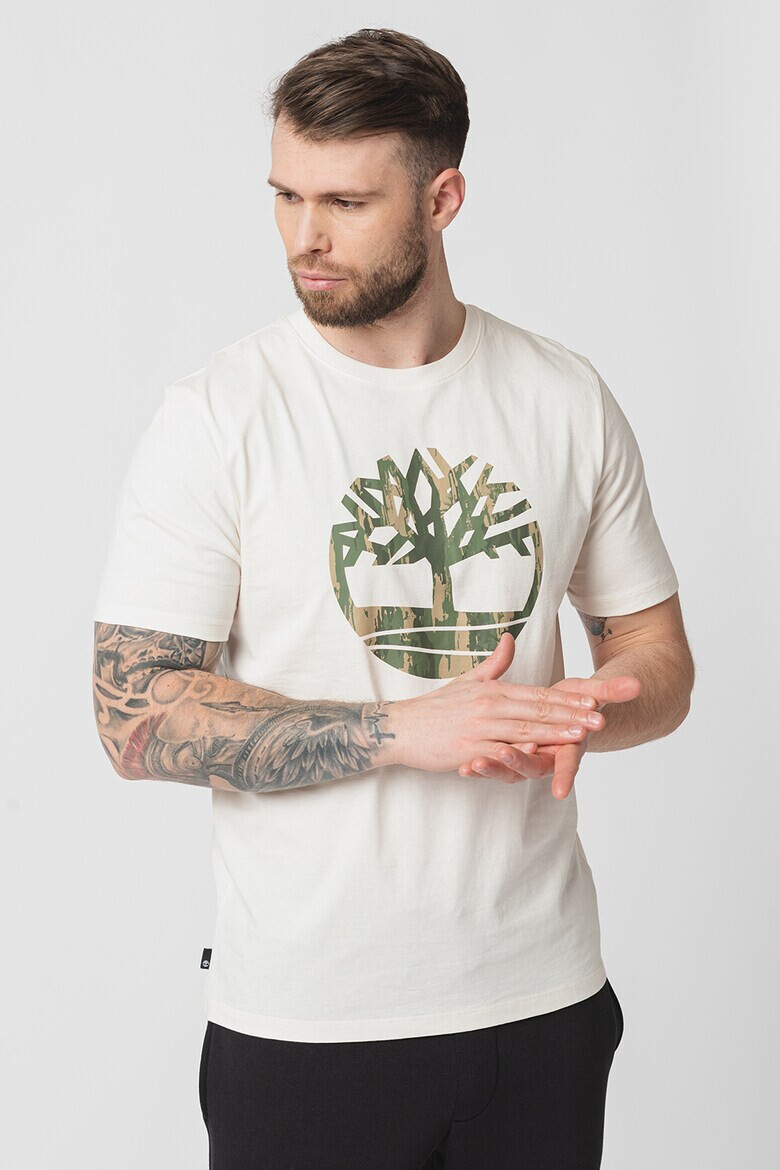 Timberland Тениска Camo Tree с лого - Pepit.bg