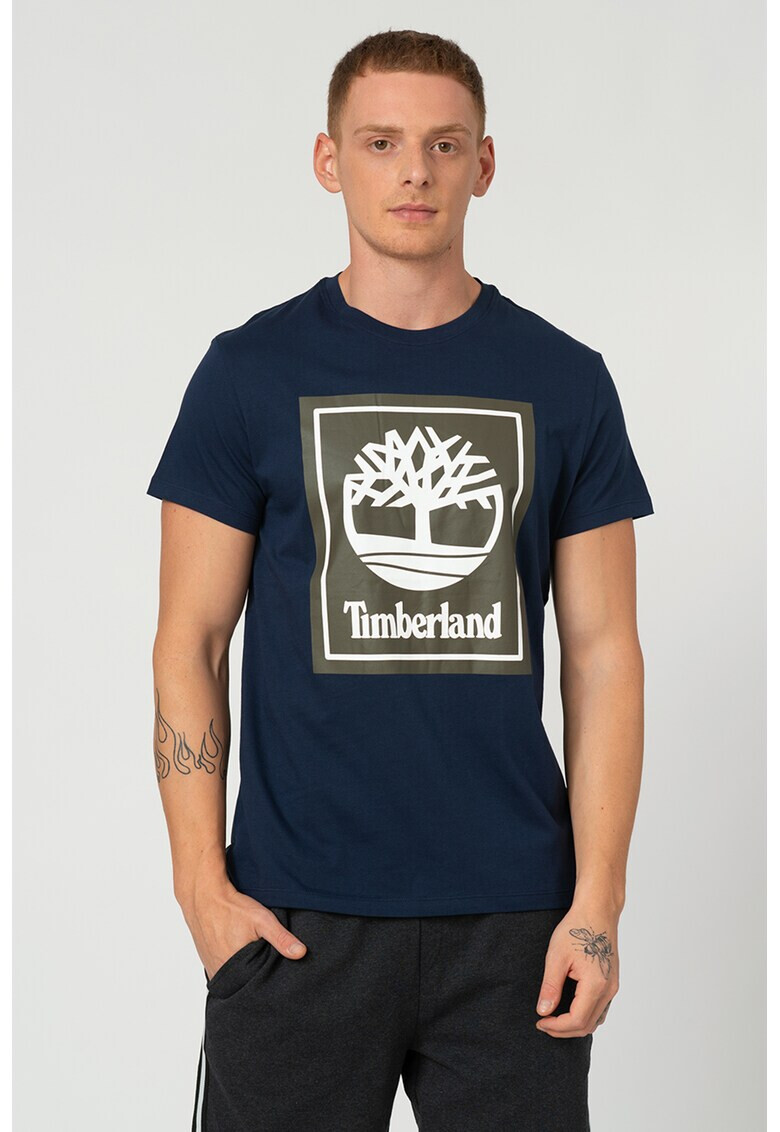 Timberland Тениска с уголемено лого - Pepit.bg