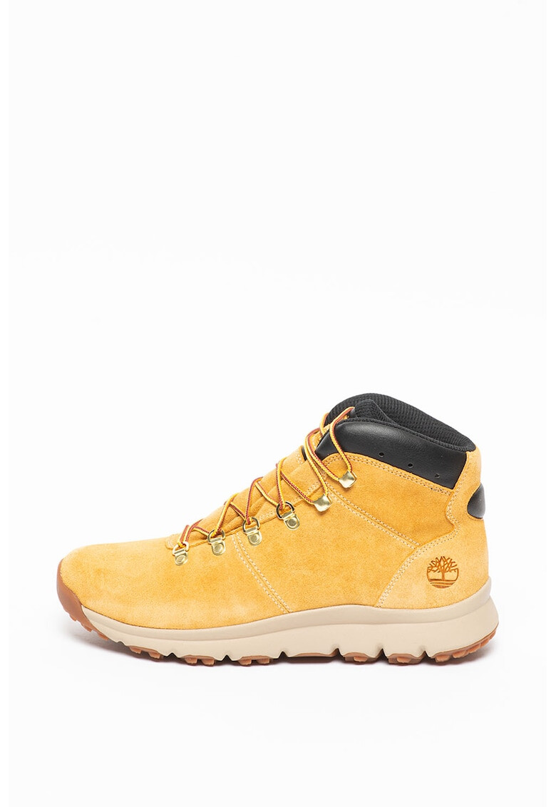 Timberland Велурени хайкинг боти World - Pepit.bg