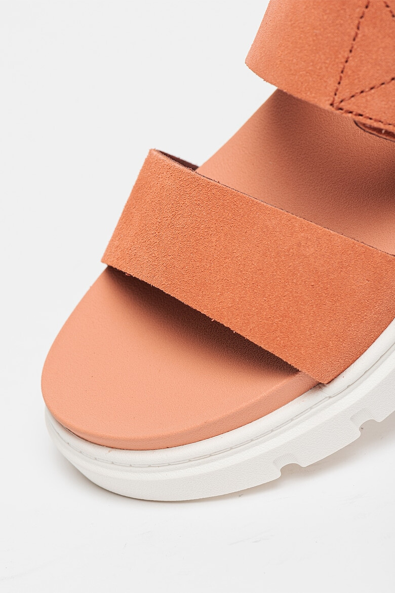 Timberland Велурени сандали с велкро - Pepit.bg