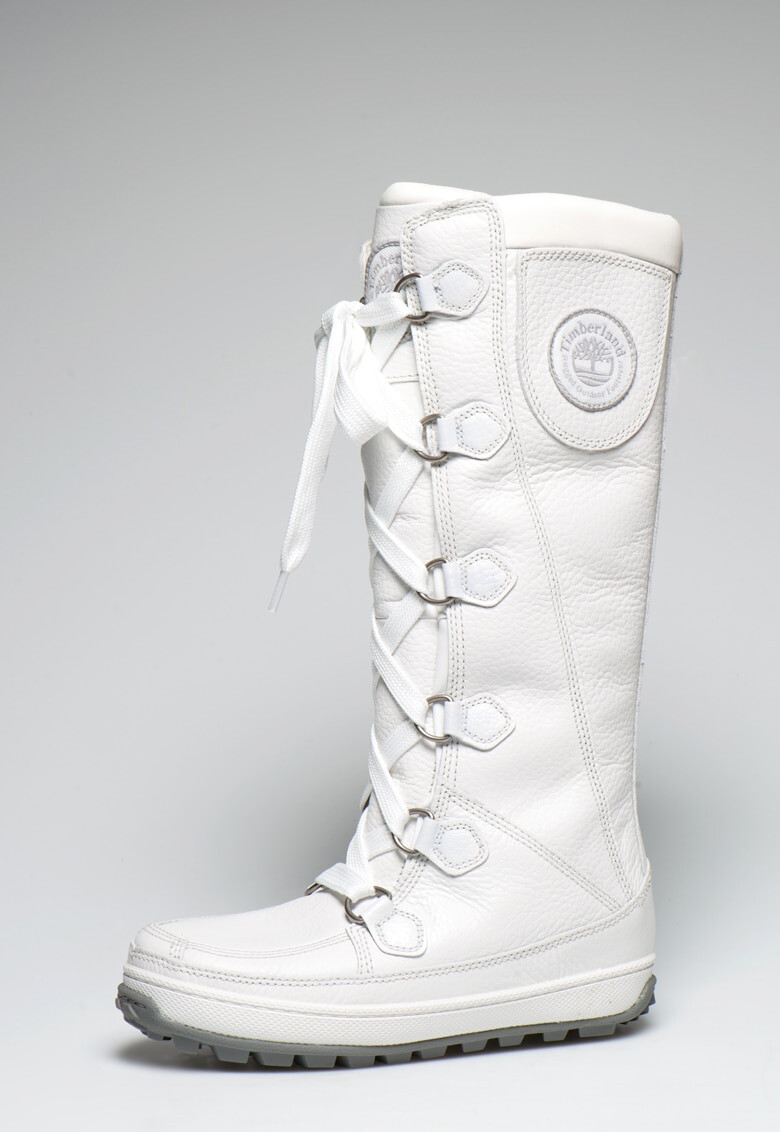 Timberland White High Boots - Pepit.bg