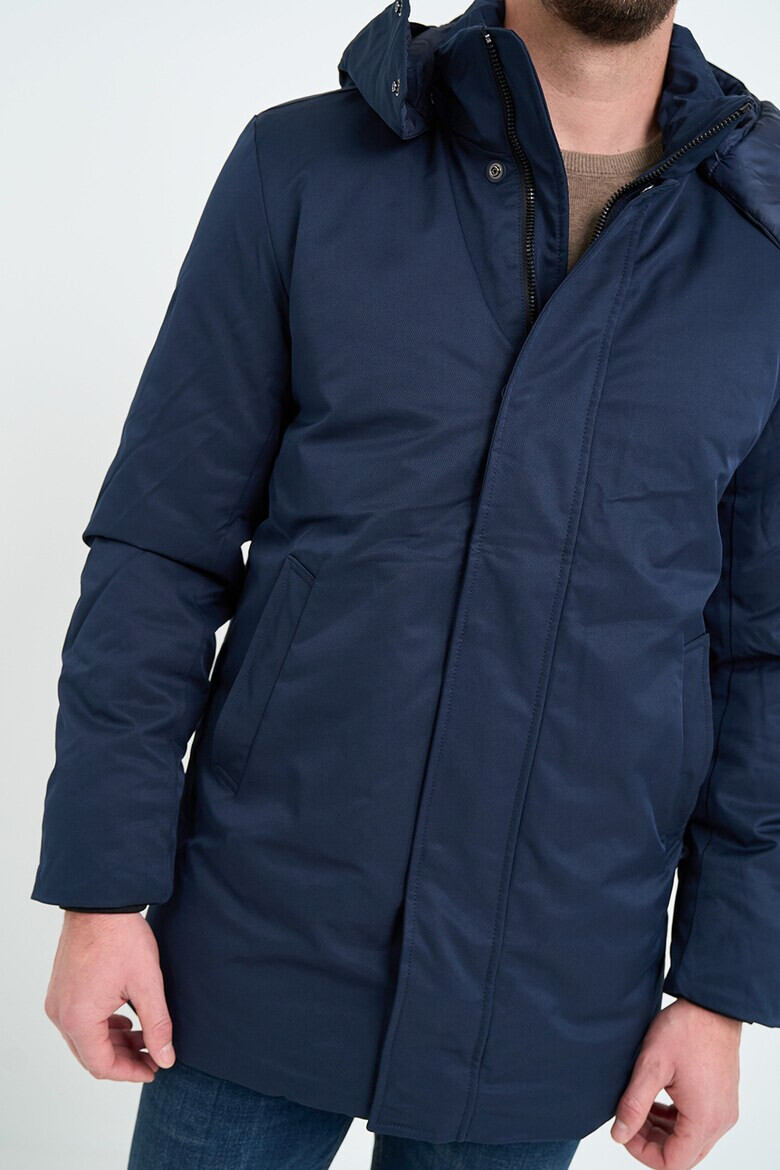 Timeout Зимно яке с качулка - Тъмносин - Pepit.bg