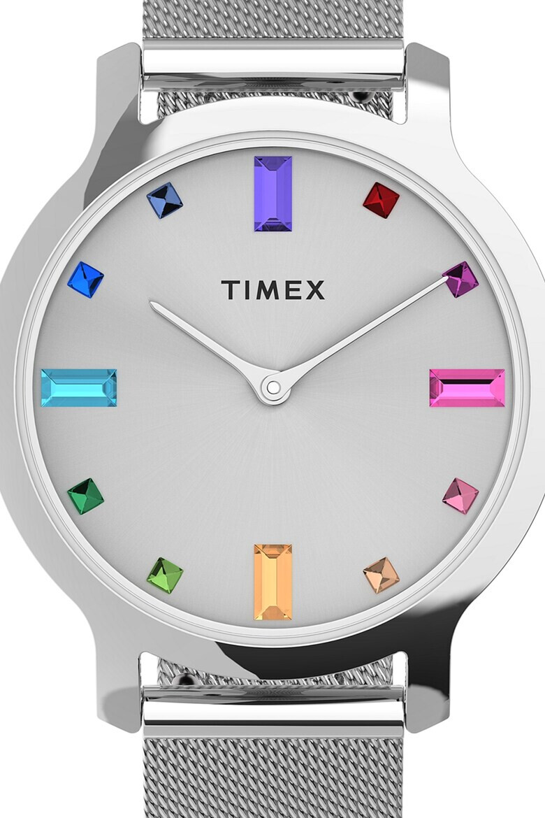 Timex Часовник City Transcend с мрежеста верижка 31 мм - Pepit.bg