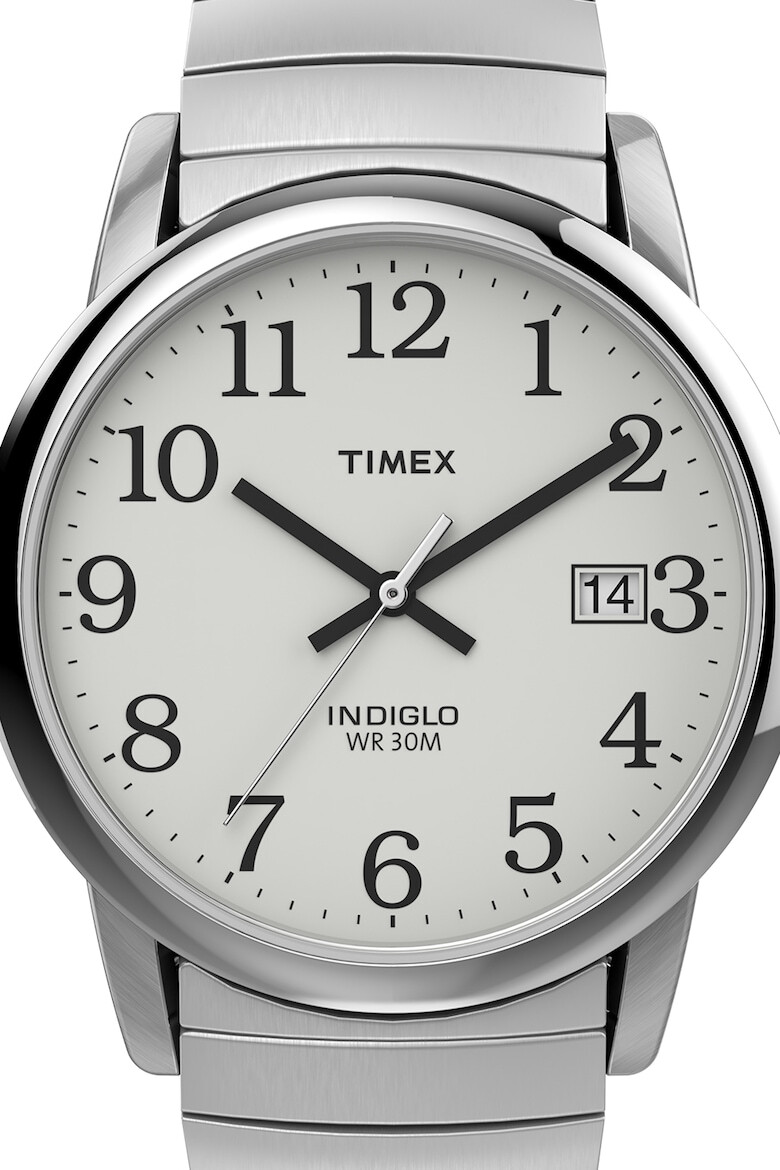 Timex Часовник Easy Reader от неръждаема стомана 35 ММ - Pepit.bg