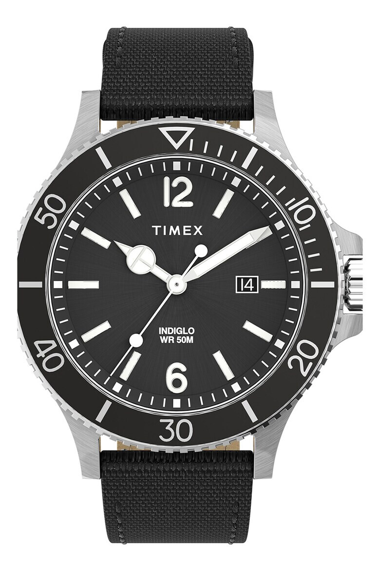 Timex Часовник Harborside Coast с лого - 43 мм - Pepit.bg