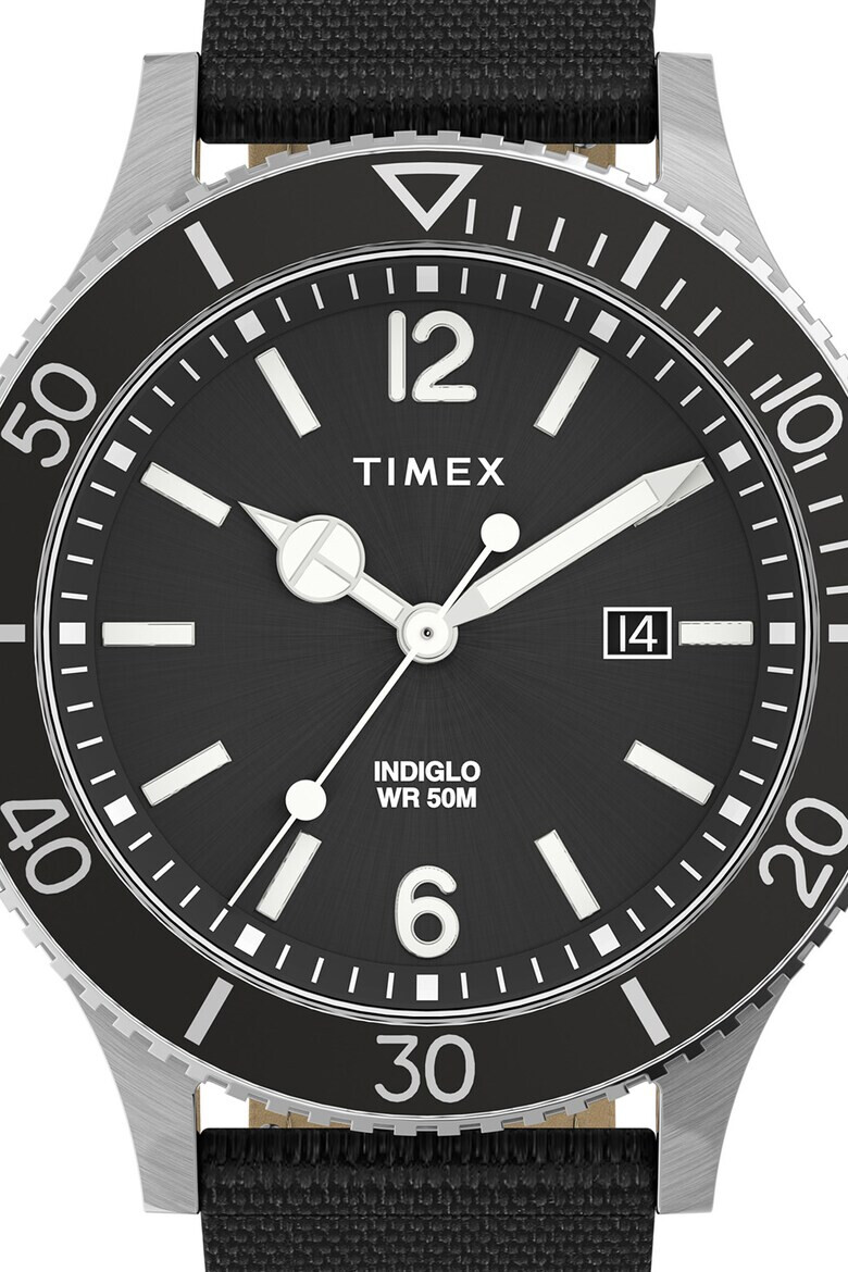 Timex Часовник Harborside Coast с лого - 43 мм - Pepit.bg