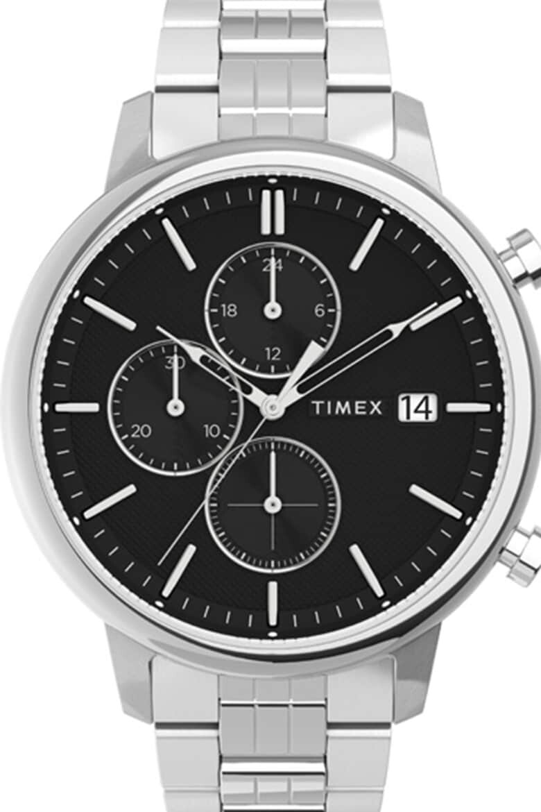 Timex Часовник с хронограф и метална верижка - Pepit.bg