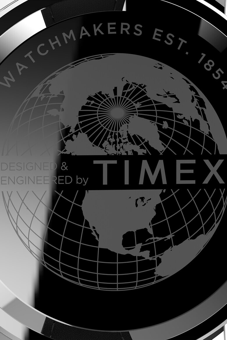 Timex Часовник с кожена каишка - Pepit.bg