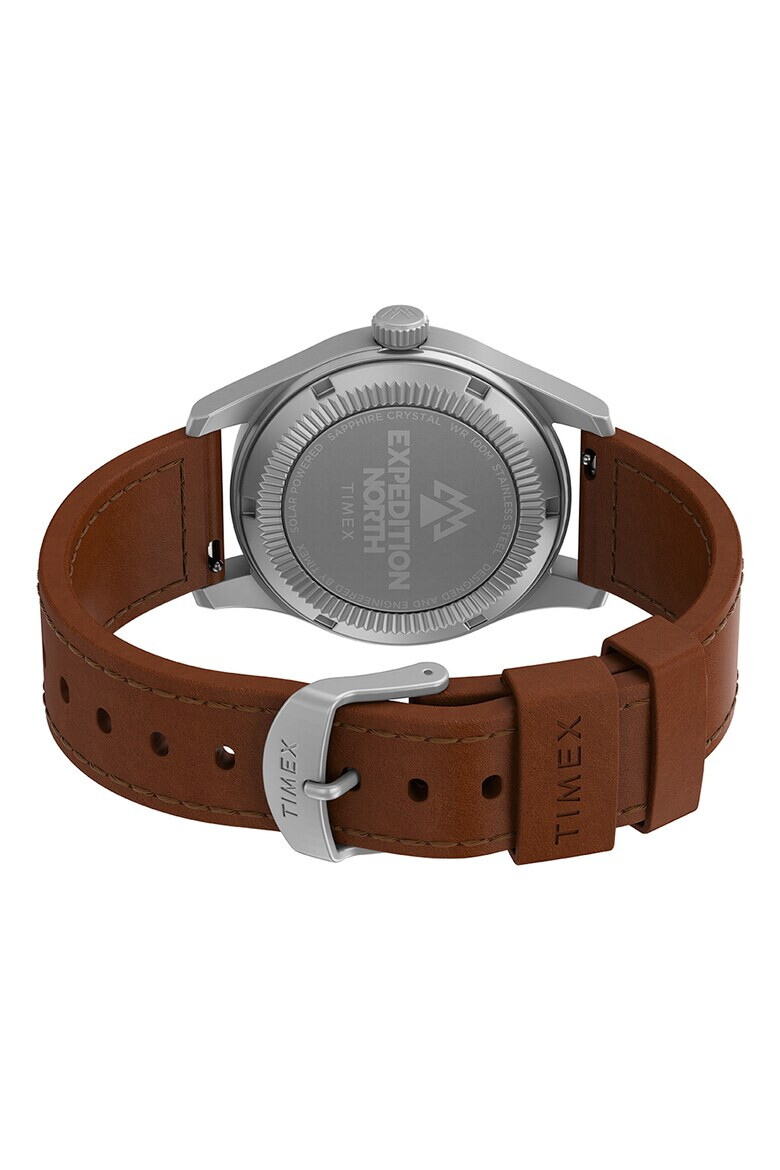 Timex Часовник с кожена каишка - Pepit.bg