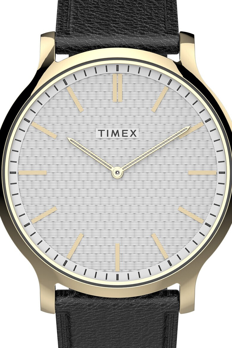 Timex Часовник с кожена каишка 40 мм - Pepit.bg