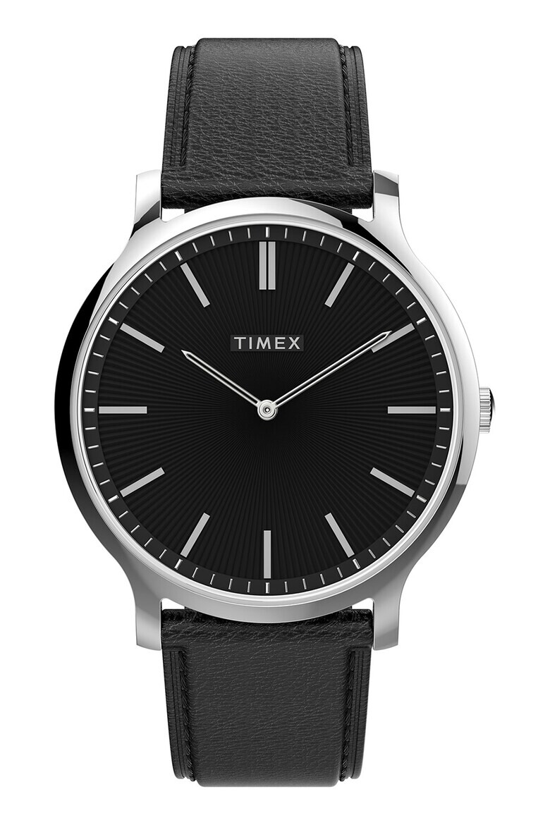 Timex City Leather Strap Watch 40 MM - Pepit.bg
