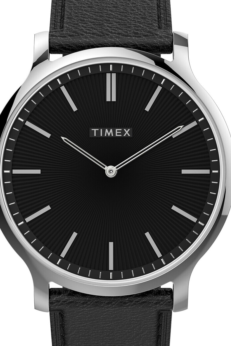 Timex City Leather Strap Watch 40 MM - Pepit.bg