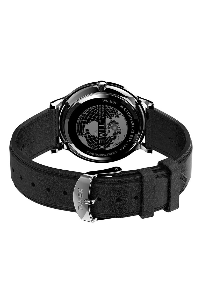 Timex City Leather Strap Watch 40 MM - Pepit.bg