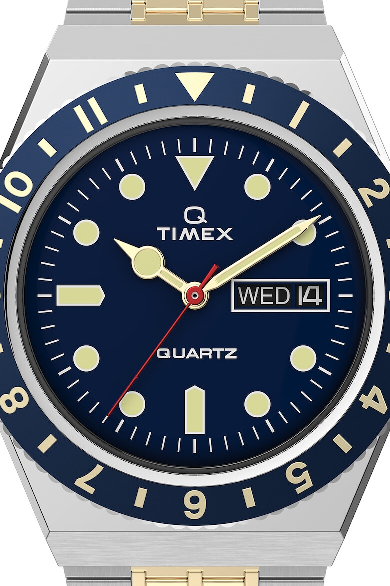 Timex Двуцветен часовник Diver Inspired - 38 мм - Pepit.bg