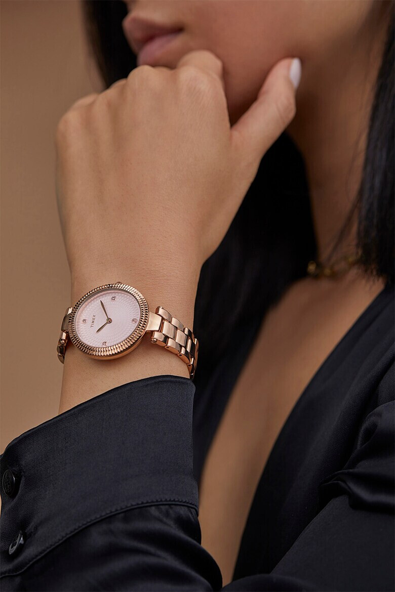 Timex Кварцов часовник с лого на циферблата - 32 мм - Pepit.bg