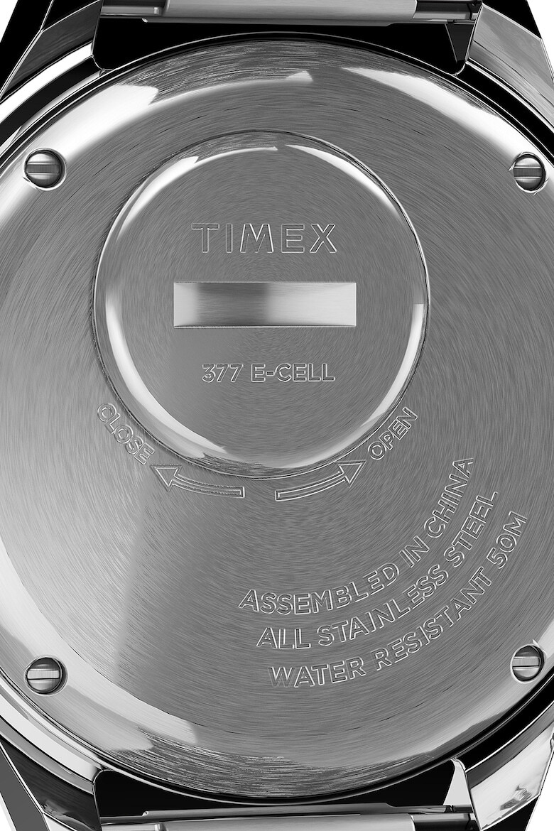 Timex Овален часовник от неръждаема стомана - Pepit.bg