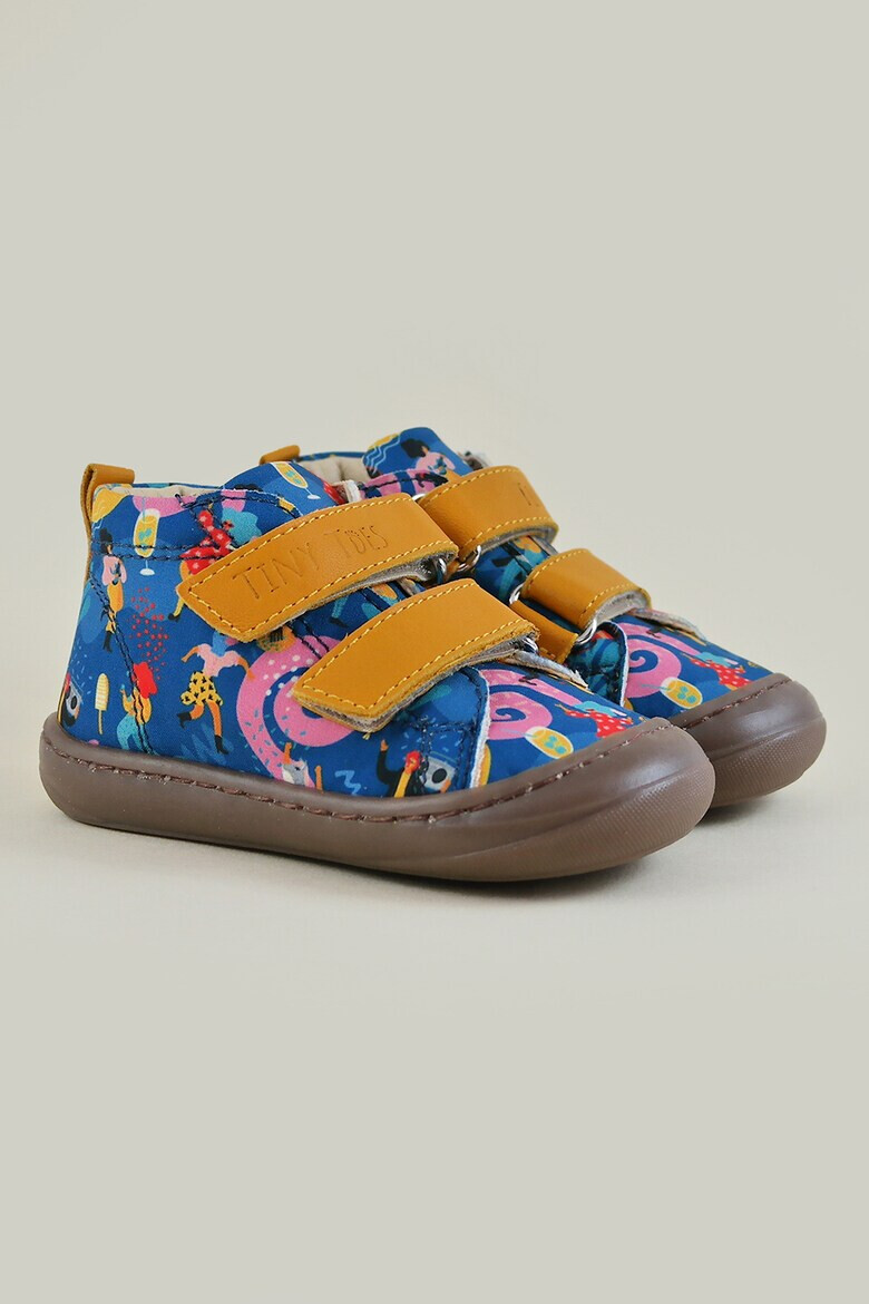 TINY TOES Кожени обувки с десен - Pepit.bg