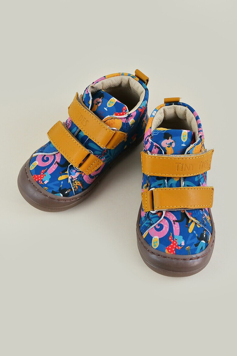 TINY TOES Кожени обувки с десен - Pepit.bg