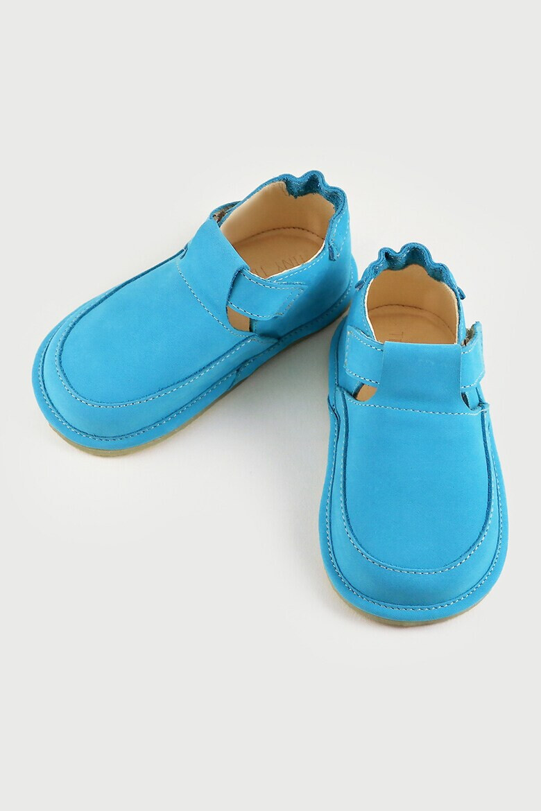 TINY TOES Кожени обувки с лого - Pepit.bg