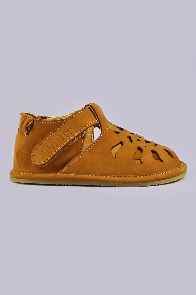 TINY TOES Кожени сандали с велкро - Pepit.bg