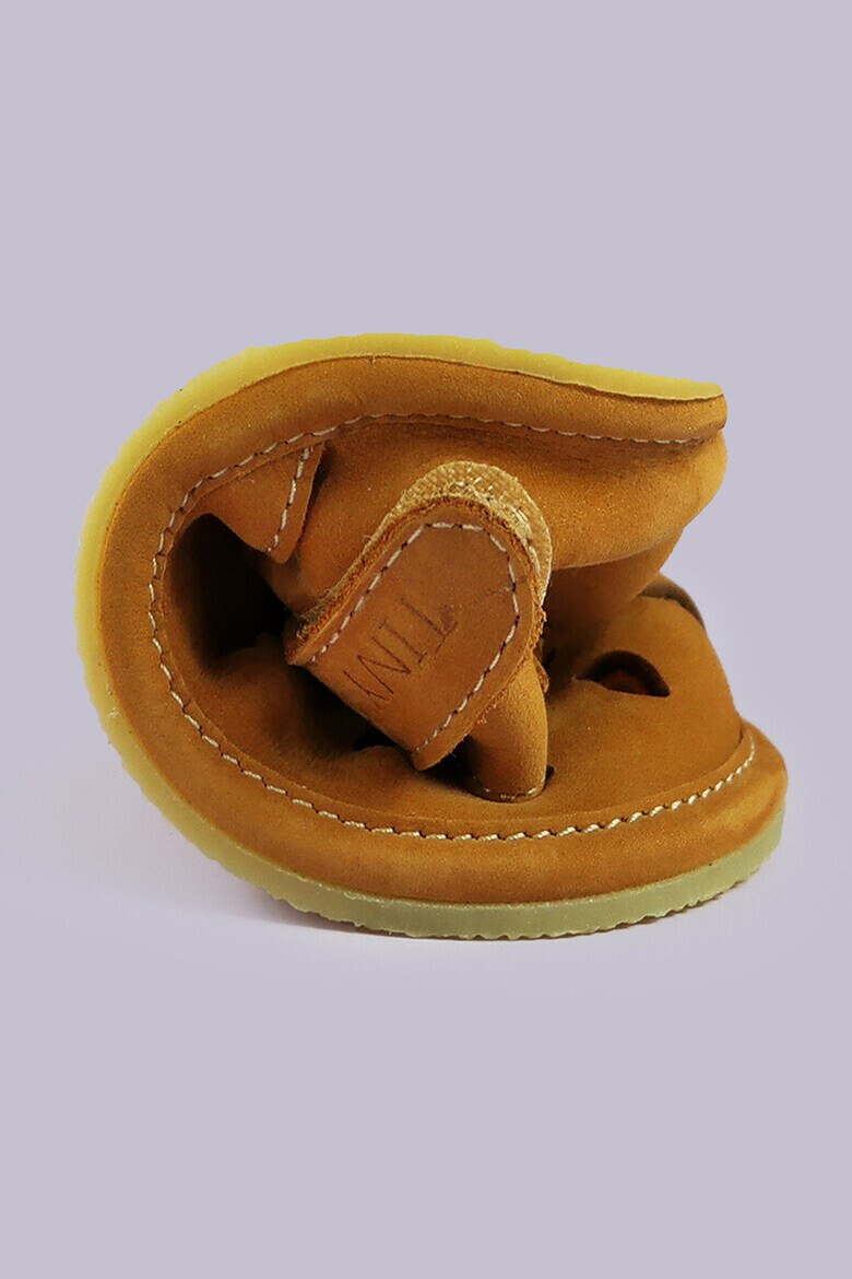 TINY TOES Кожени сандали с велкро - Pepit.bg