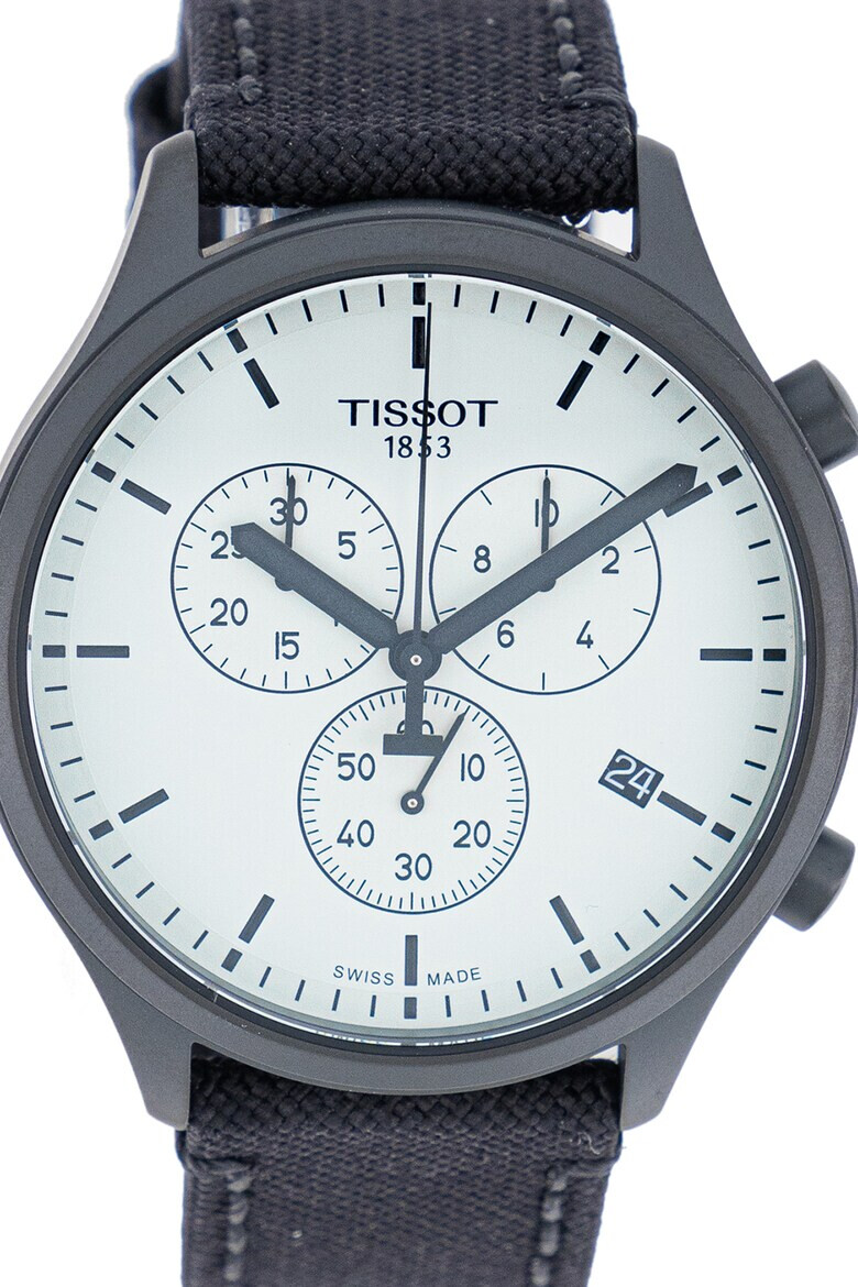 Tissot Часовник с хронометър и текстилна каишка - Pepit.bg