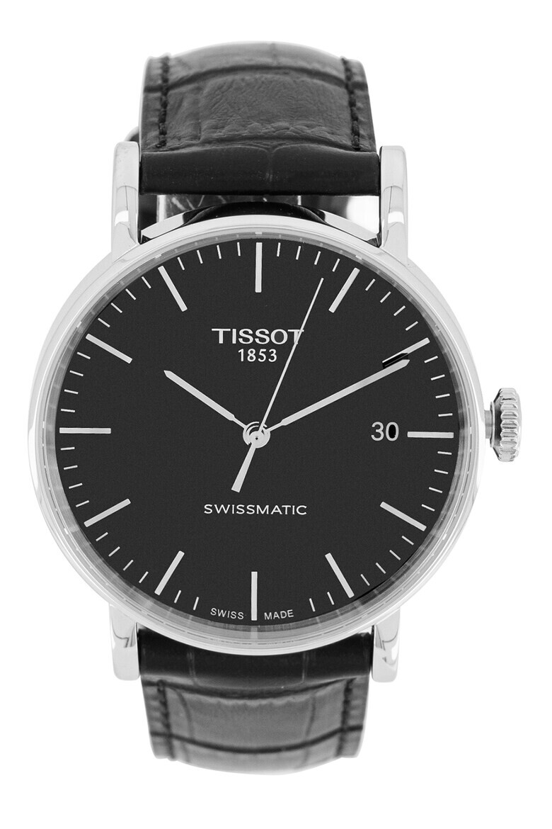 Tissot Кварцов часовник с кожена каишка - Pepit.bg