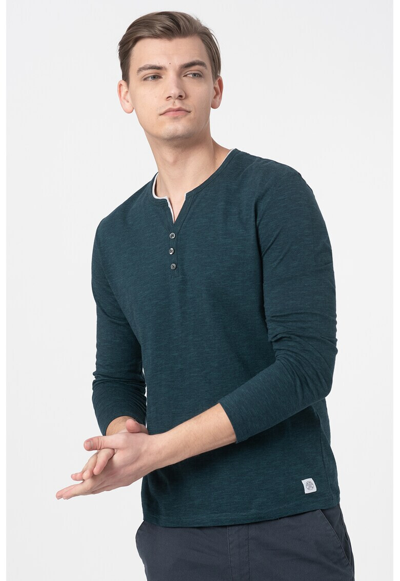 Tom Tailor Блуза с деколте Henley - Pepit.bg