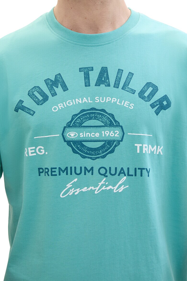 Tom Tailor Памучна тениска с лого - Pepit.bg