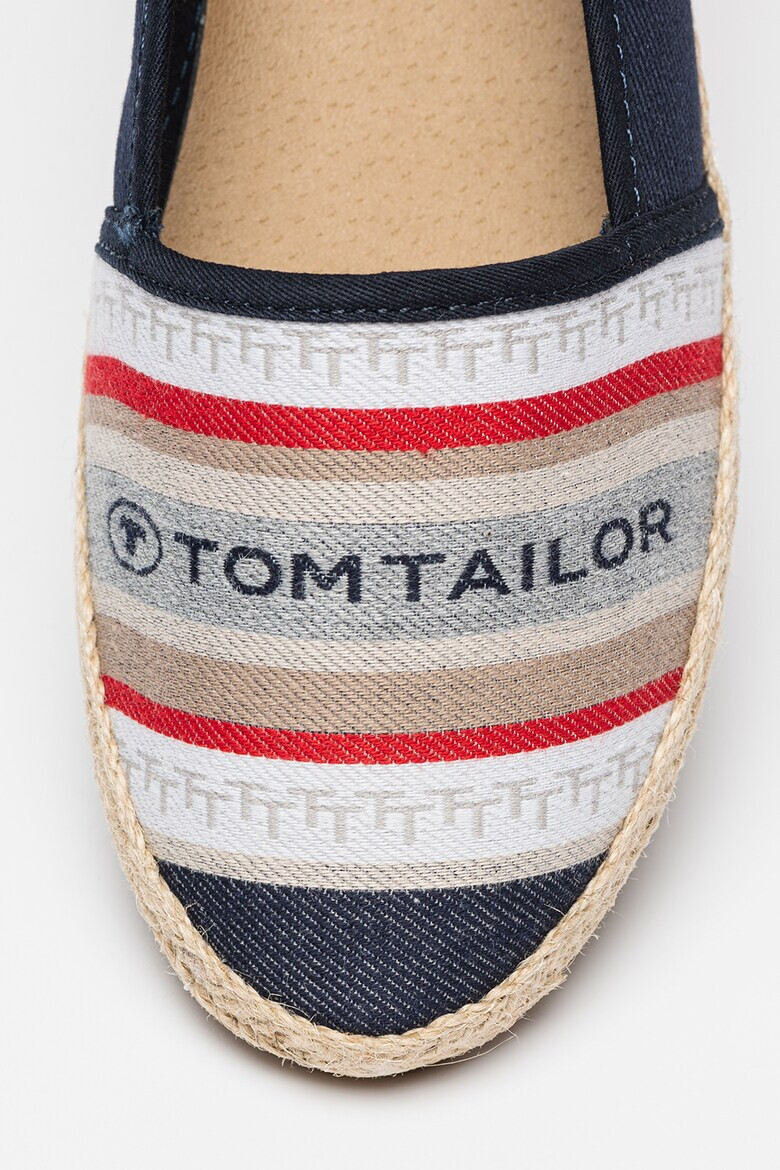 Tom Tailor Пантофки тип еспадрили с лого - Pepit.bg