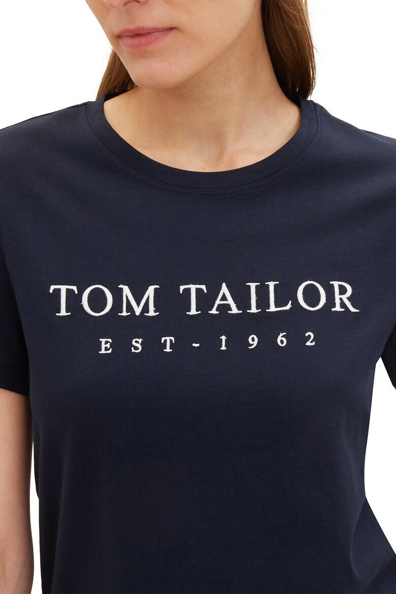 Tom Tailor Стандартна тениска с лого - Pepit.bg