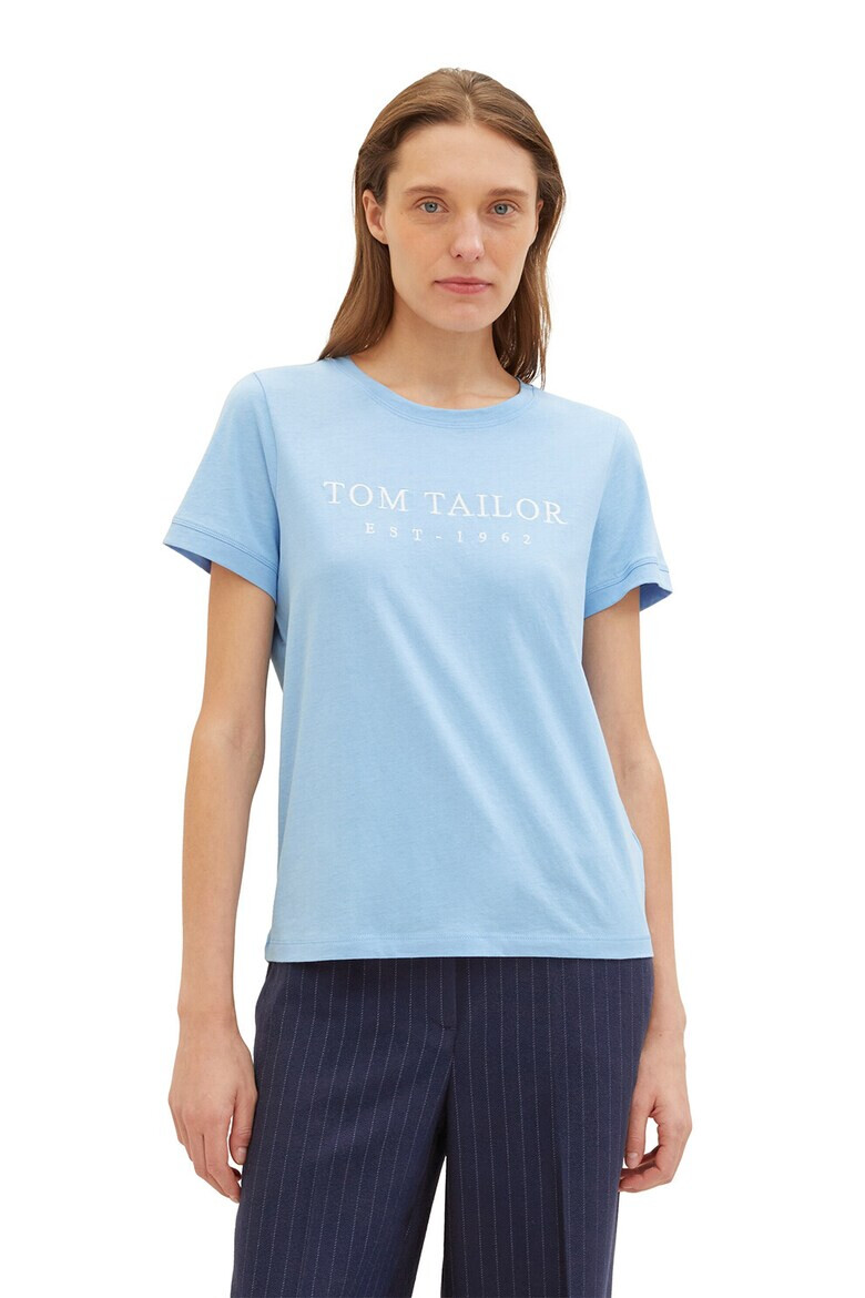 Tom Tailor Стандартна тениска с лого - Pepit.bg