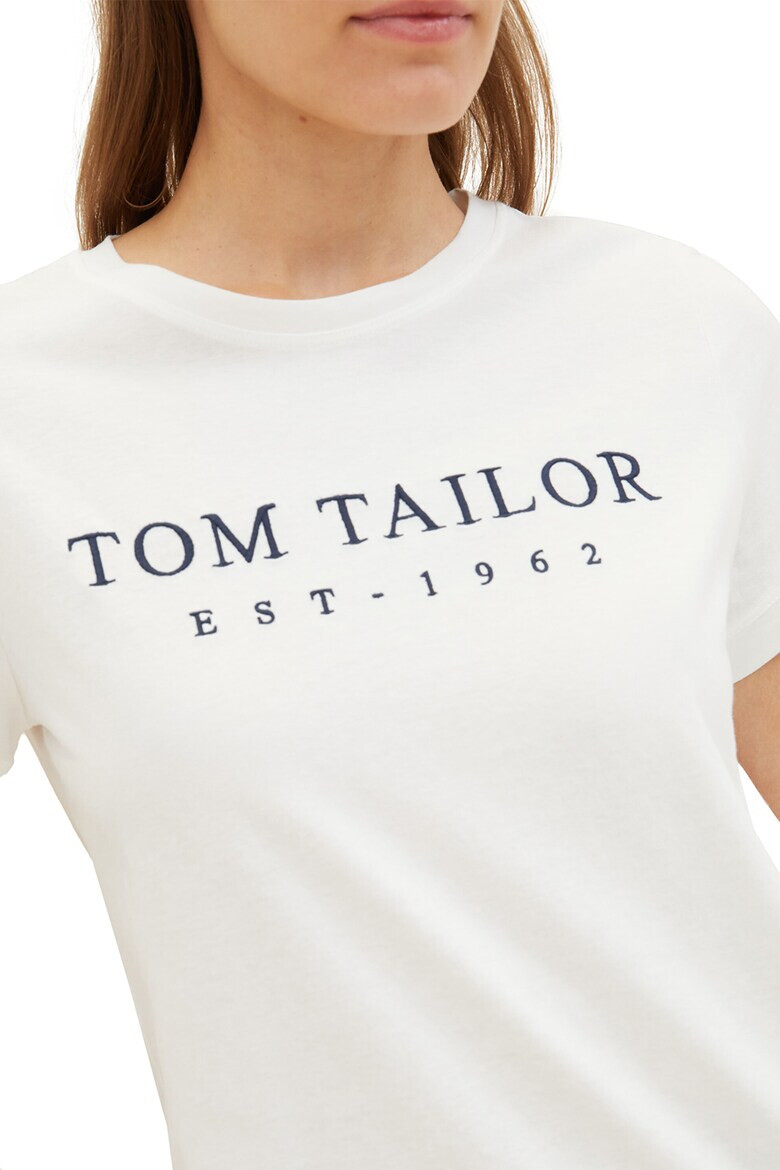 Tom Tailor Стандартна тениска с лого - Pepit.bg