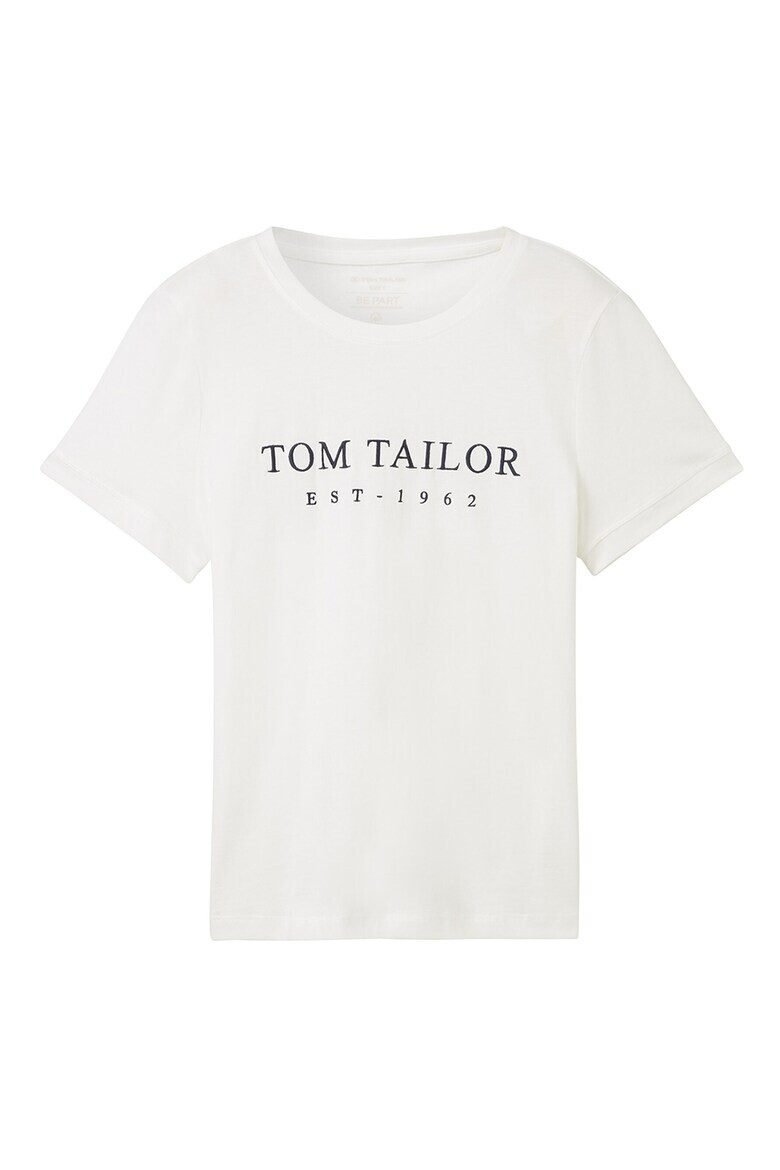 Tom Tailor Стандартна тениска с лого - Pepit.bg