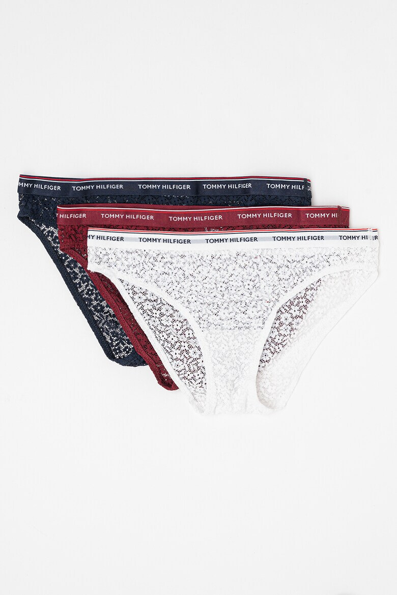 Tommy Hilfiger Бикини Classic с дантела - 3 чифта - Pepit.bg