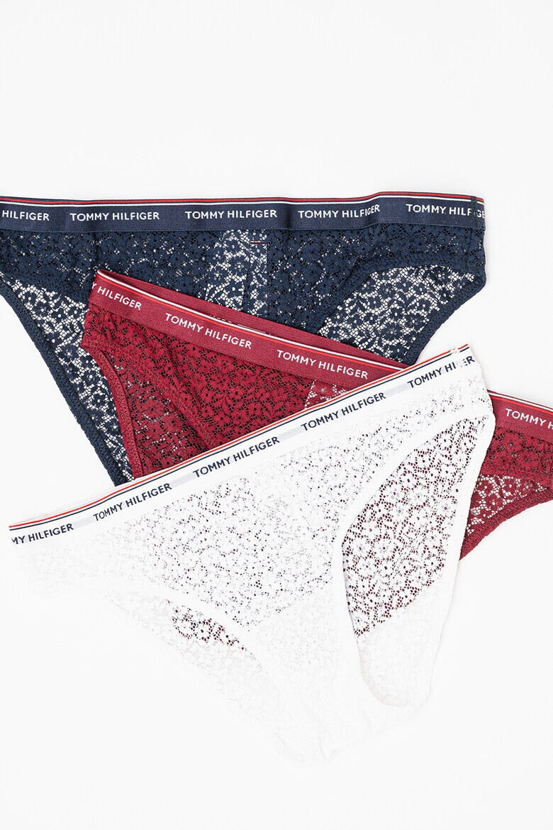 Tommy Hilfiger Бикини Classic с дантела - 3 чифта - Pepit.bg