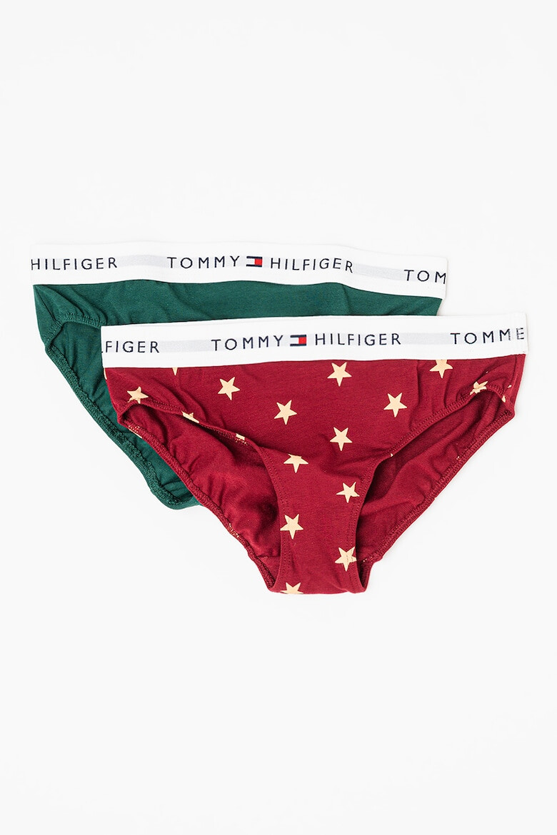 Tommy Hilfiger Бикини Classic с лого на талията - 2 чифта - Pepit.bg