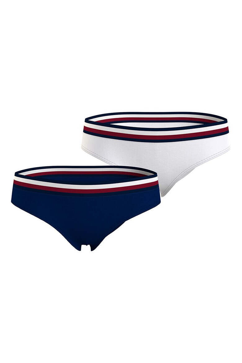 Tommy Hilfiger Бикини с лого на талията - 2 чифта - Pepit.bg