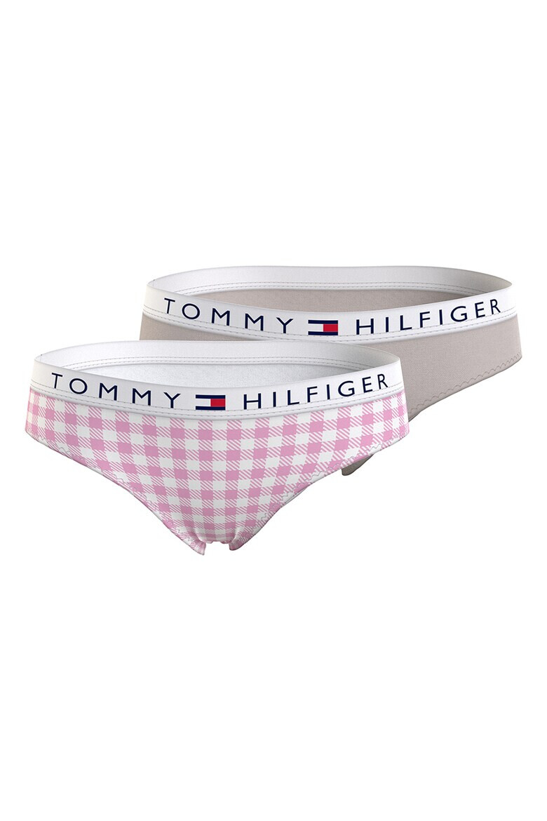 Tommy Hilfiger Бикини с лого на талията - 2 чифта - Pepit.bg